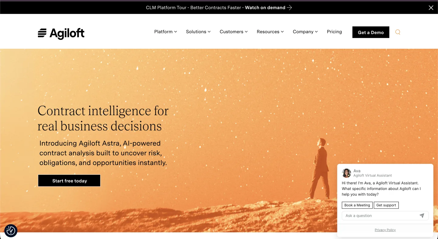 Agiloft product screenshot