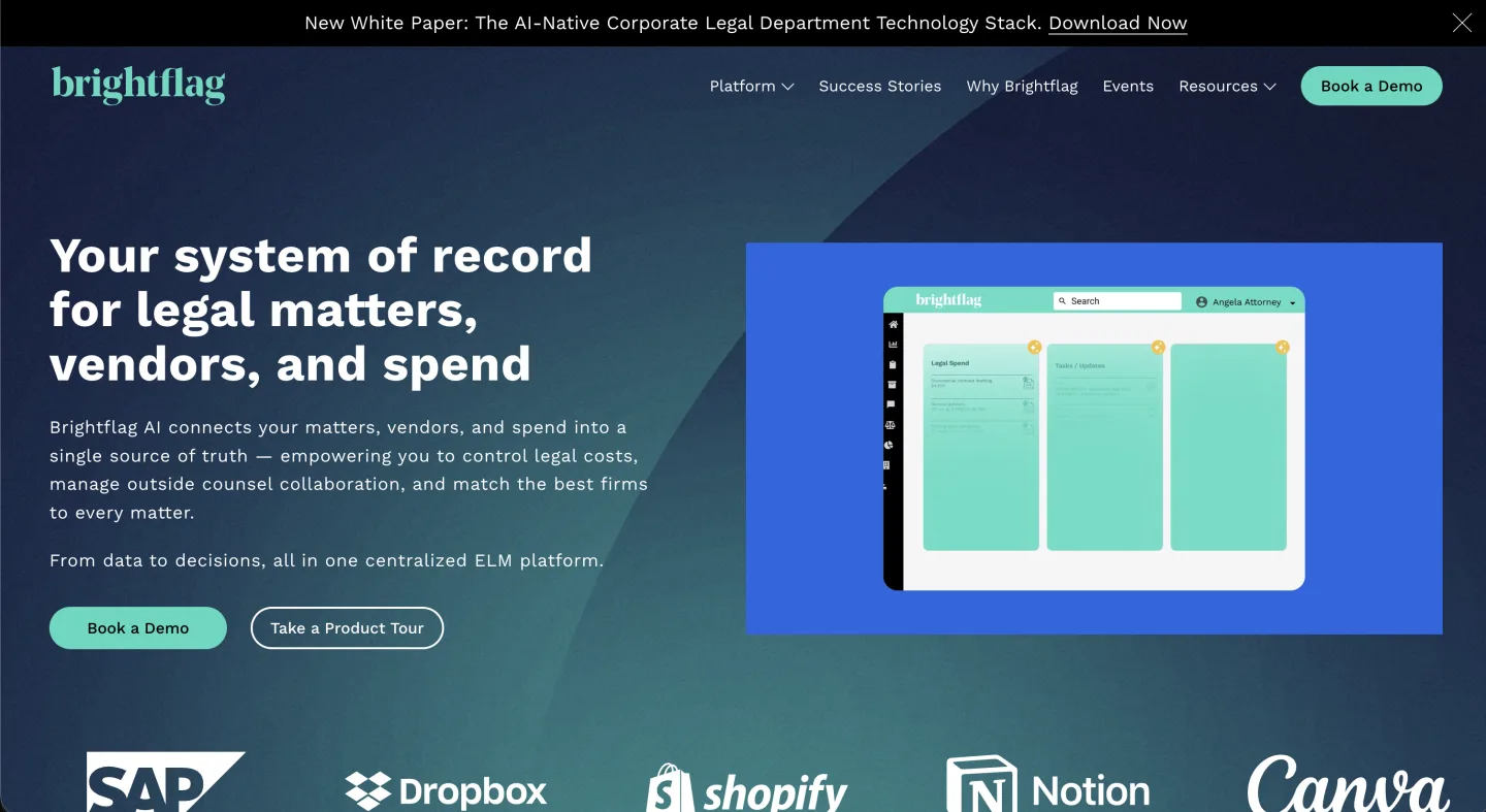 Brightflag product screenshot