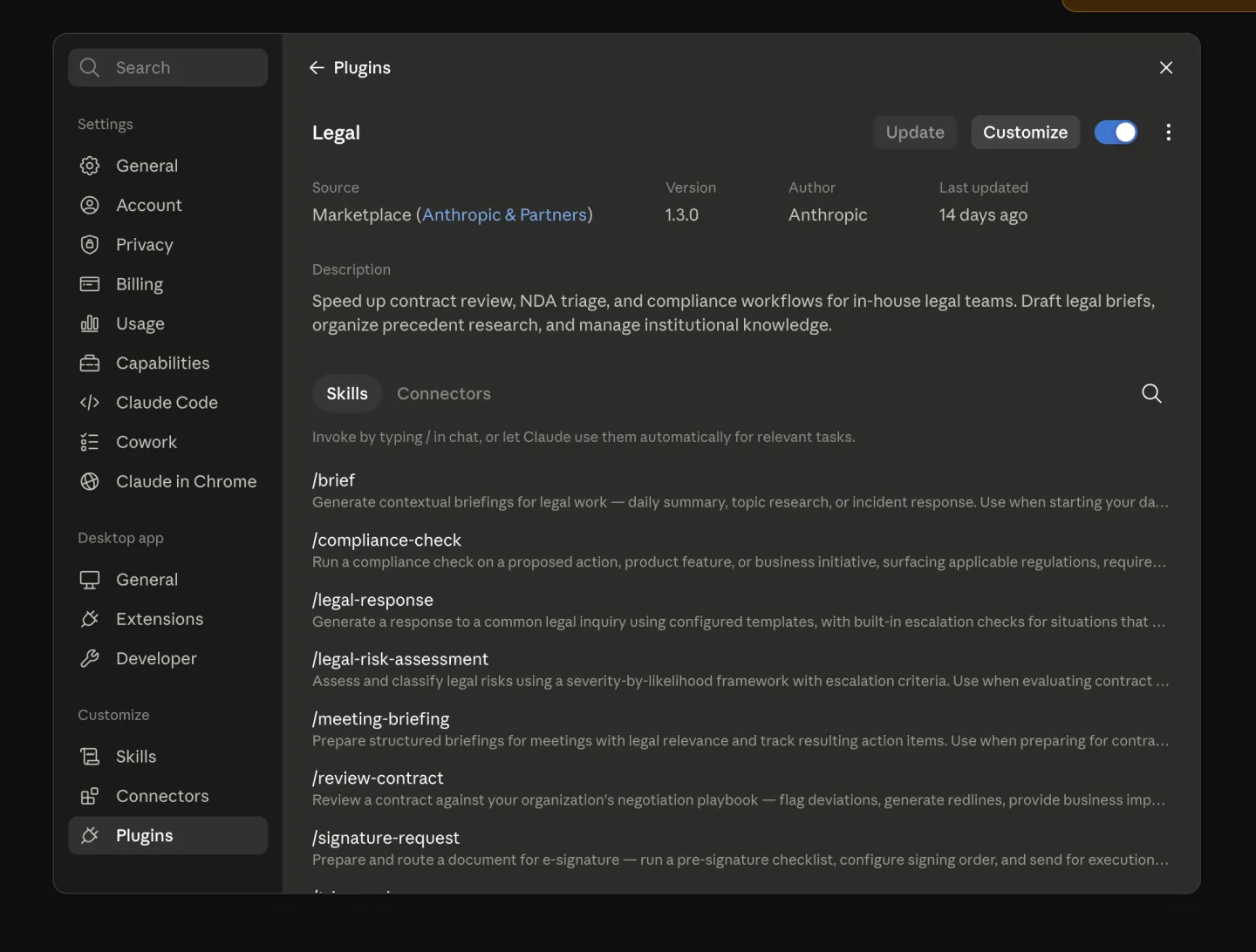 Claude for Word sidebar add-in