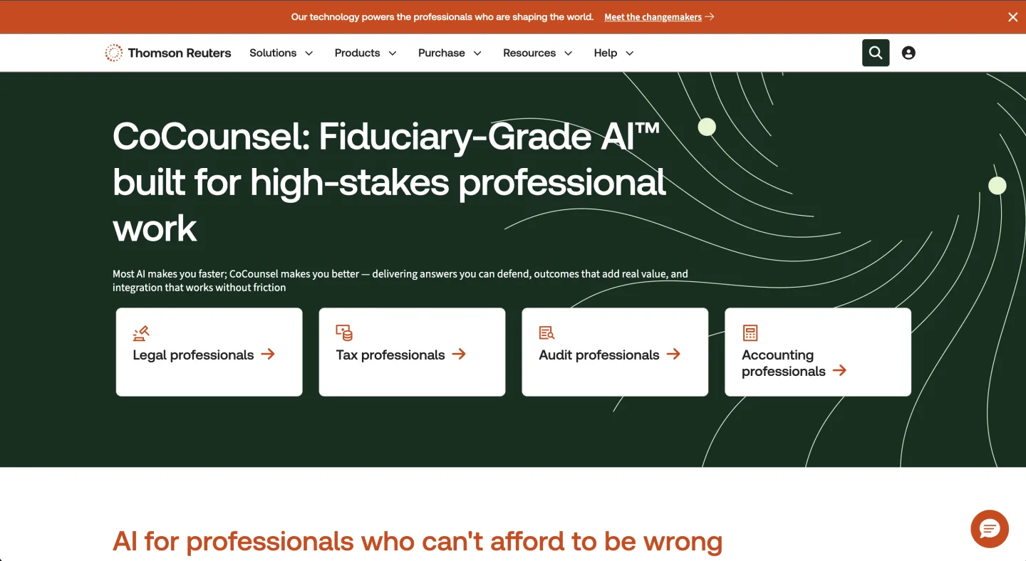 CoCounsel by Thomson Reuters