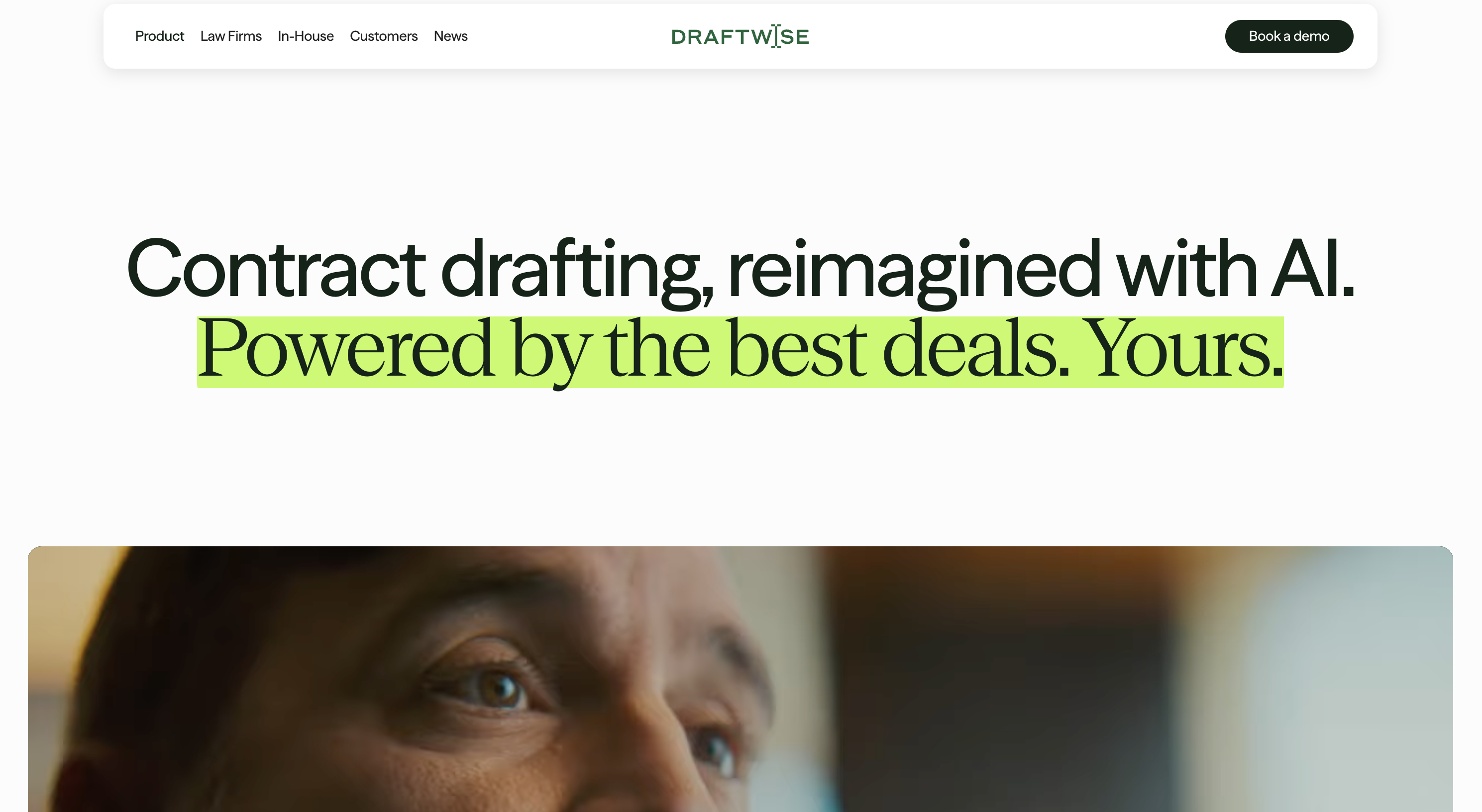 DraftWise precedent-powered drafting
