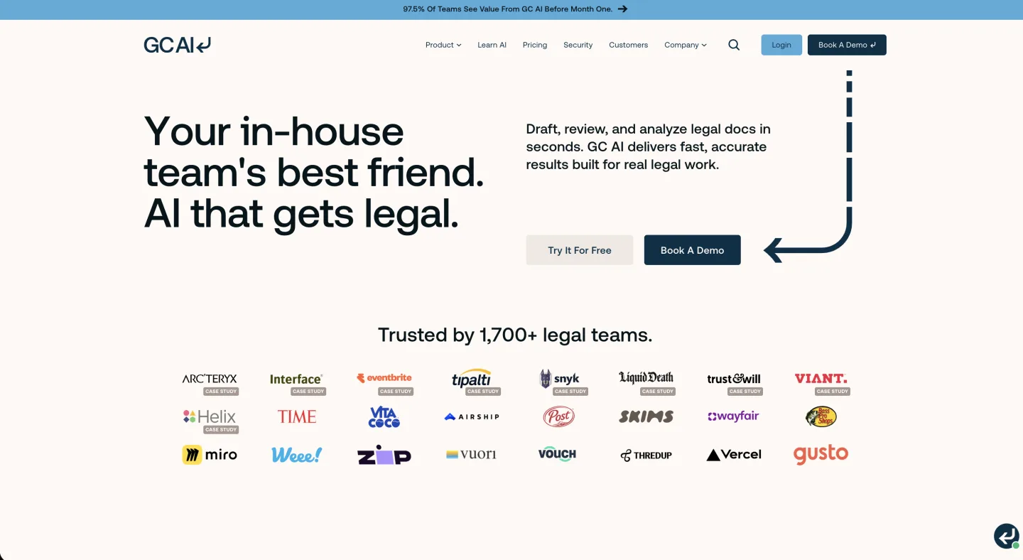GC AI in-house legal assistant