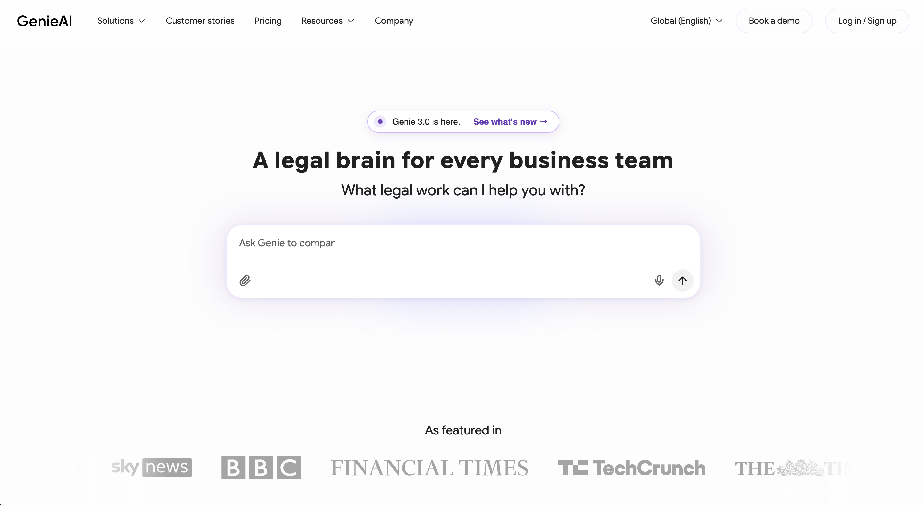 Genie AI contract drafting and review