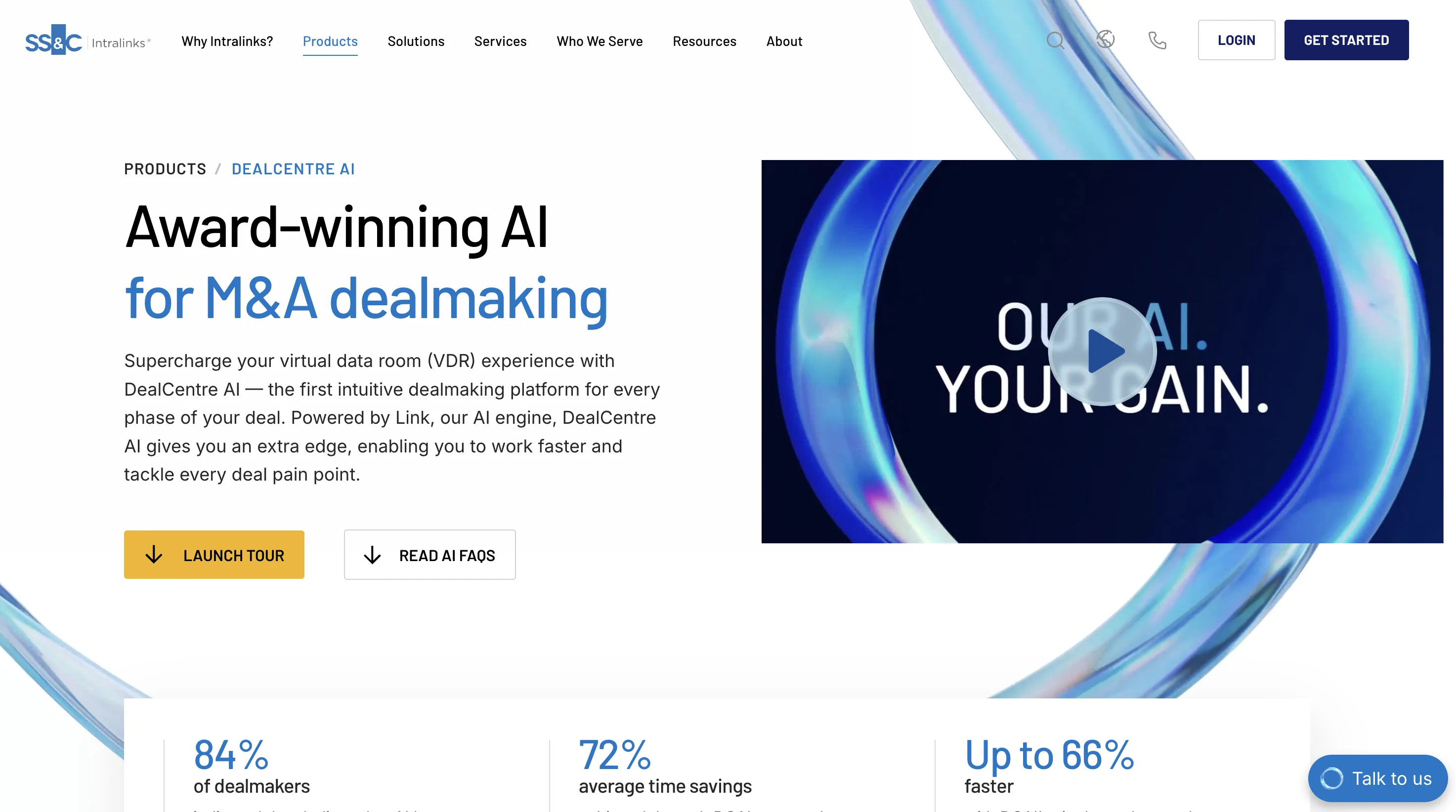 Intralinks DealCentre AI