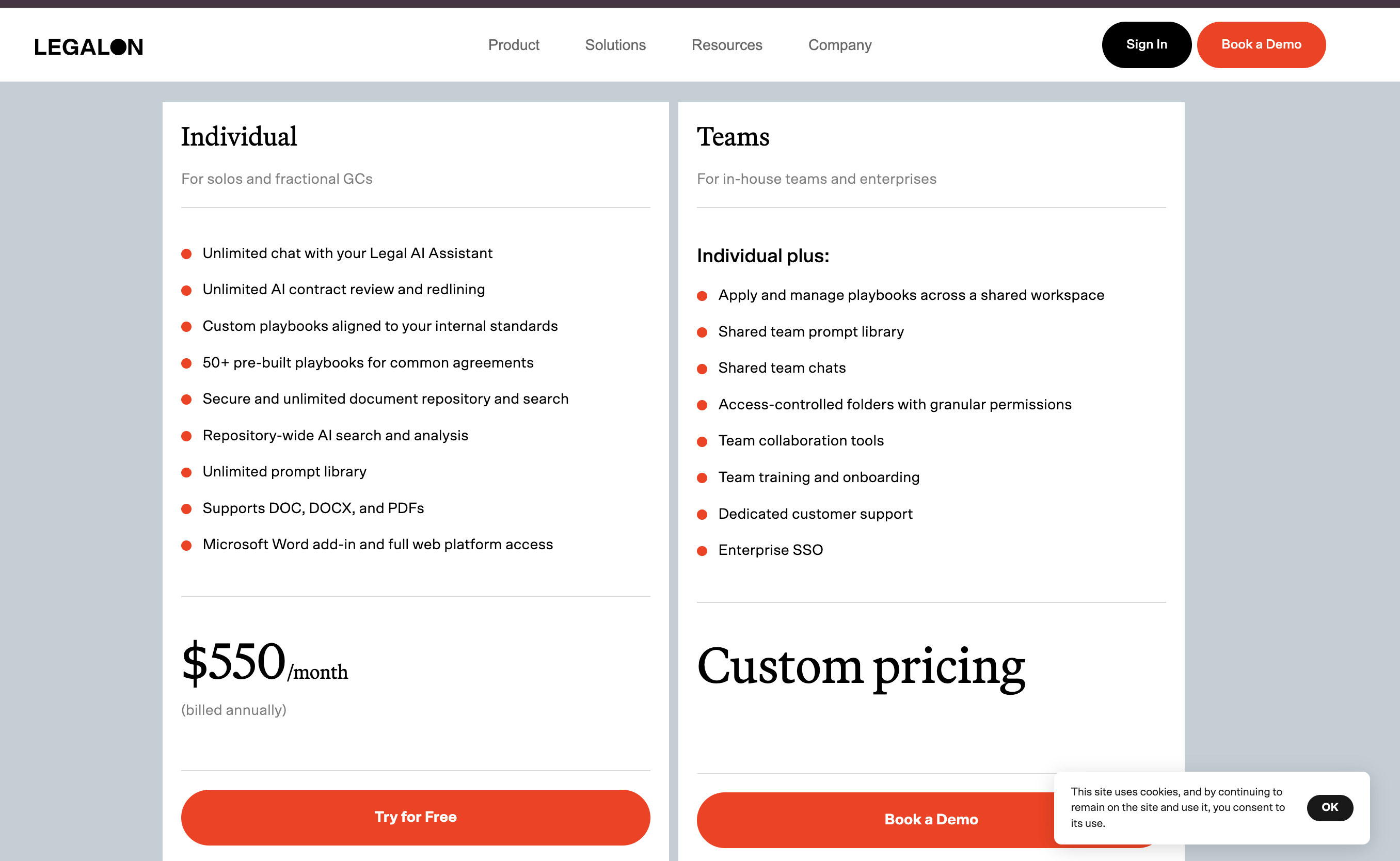 LegalOn pricing and product